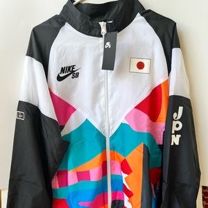 Nike SB x Parra Japan Federation Skate Tracksuit Top Only Mens Size M CT6057 010